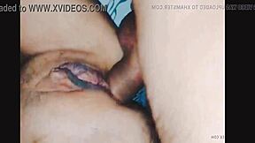 A milf gets it hard in the ass in a very painful scene