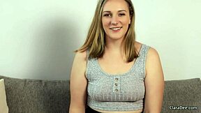 POV scissors with hot lesbian action and toy play