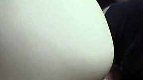 Sexy Rebecca Vanguard's big pussy lips in action