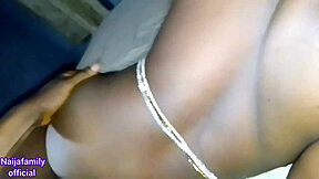 Young and passionate black teen gets it hard and wild