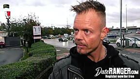 British MILF April Paisley in hardcore coffee date action