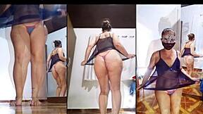 Hot amateurs flaunt their asses in homemade porn videos
