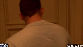 Gay with tattoos gets his ass fucked hard