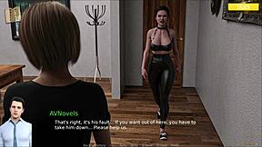 Walkthrough of the visual novel Rosewater Manor on PC