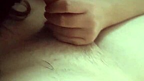 Shaved pussy lover gets a creampie from a horny MILF