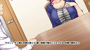 My stepsister's hardcore anal scene in The Motion anime