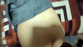 Latina student gets creampied in uniform in amateur video