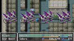 Busty cops and sakura in the final den of thieves
