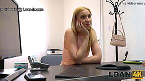 Pink panties are all you need to get the job done in the office