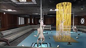 Dancing girls in Fallout 4 adult game