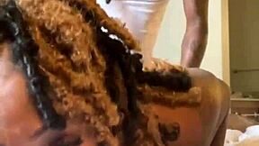 Black gay scene with rough and bareback sex in Lattimore Boys preview