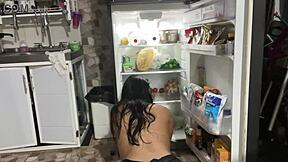 Amateur video of a hot Latina in a dress, a spying mission goes wrong