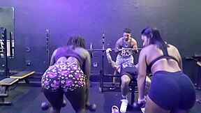 Amateur video with hot lesbian action and milking