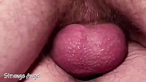 Close up and personal gay breeding with a hot hairy boy’s ass and pussy