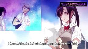 Cartoon porn with 18-year-old Asian babe getting naughty after school