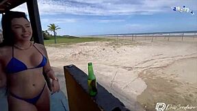 My husband took me to the beach for a ride