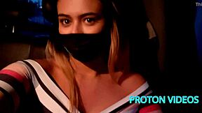 Seductive Uber ride turns into steamy anal action session