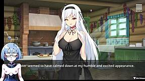 Japanese witch-themed hentai game continues with hot scenes