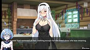 Japanese witch-themed hentai game continues with hot scenes