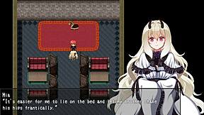 Monsters and bondage in an anime-style porn video
