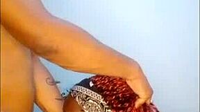 Private webcam action with a horny Latina teen slut