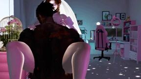The diary of the bride: a bimbo's sexual experience in anime style
