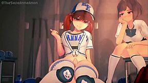 Compilation of anime sex scenes with big tits and Asian women
