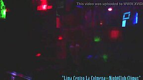 Night club climax video