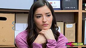 Police officer has sex with Emily at work