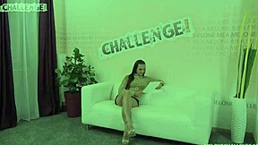 European hunk fails in deepthroat challenge with a pornstar