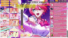 Gallery of the anime-style video game Magical Girl Clicker