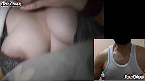My neighbor with the big cans keeps on calling me to watch me cum
