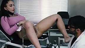 i let perverted gynecologist slide his big cock into my wet pussy for therapy