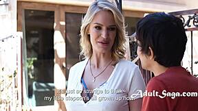 Taboo family roleplay with a hot European MILF