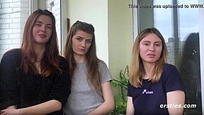 Three woman without inhibition and horny as can be