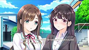 Steamy shower scene in Secret Kiss anime, episode 3