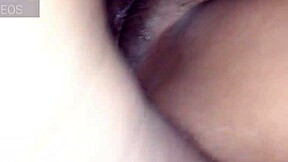 Step-siblings have sex with a flashlight and show their real desire