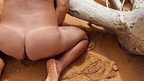 Sultry Latina shemale Ladysilva in solo outdoor adventure
