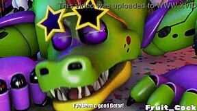 Gay sex in the middle of Five Nights at Freddy's