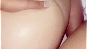 Butt plug fun at its best with a Colombian webcam model