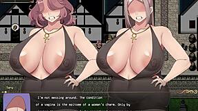 Big tits bouncing while being fucked in dog style in Niramale quest