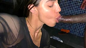 Interracial and amateur sex with oil massage and group action
