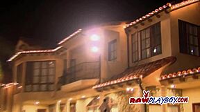 Naughty couples swap partners for a steamy orgy night