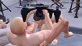 Cara’s first adult film experience with a variety of positions and actions