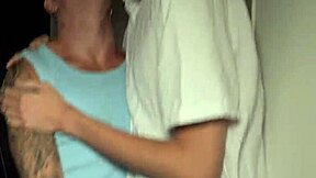 Muscular twinks have a wild threesome and facial finish