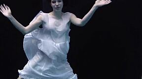 Andrejka's amazing underwater stunts