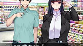 Married agent Shion in Reijuu hitozuma: A hentai game