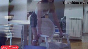 Russian beauty Jeny Smith's solo seduction caught on camera
