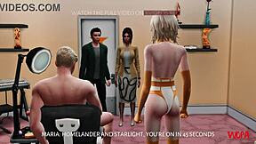 Public humiliation for starlight and homelander's marital issues