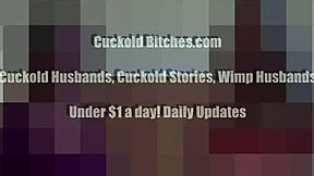 You are my submissive cuckold, you know your place